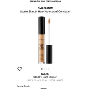 NEW smashbox 24 hour concealer